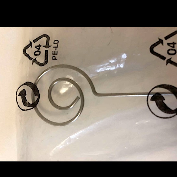 🆕 2 IKEA Blue & Clear Bubble Cube Paper Clip Photo/Note Holders - Picture 2 of 4